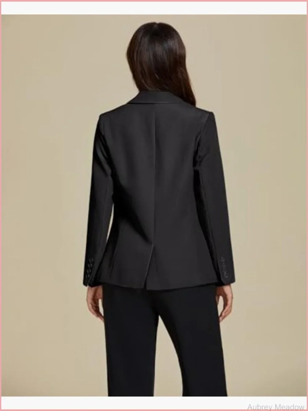 Dressy Blazers for Women Button Long Sleeve Lapel Business Casual Office Work